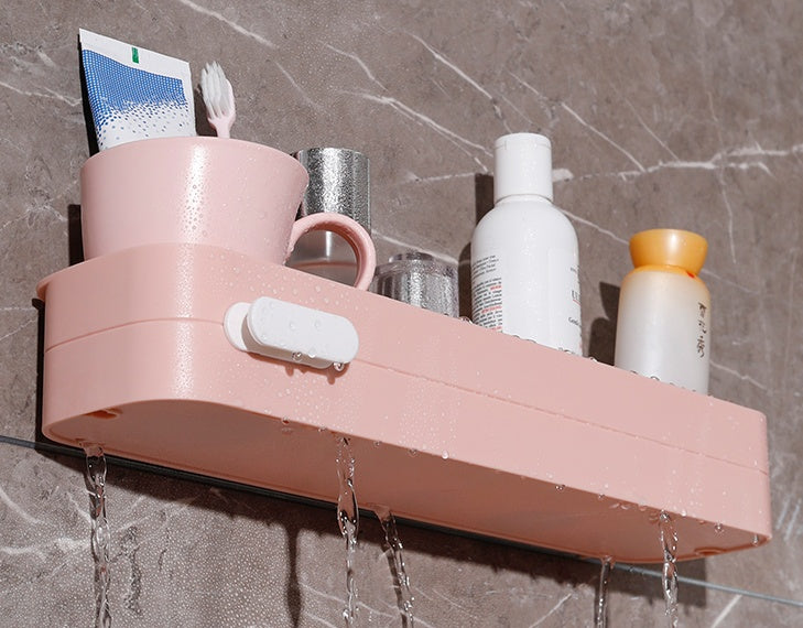 Bathroom storage rack

