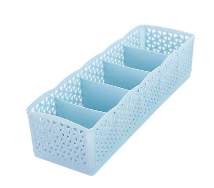 Stackable 5-Cell Drawer Organizer