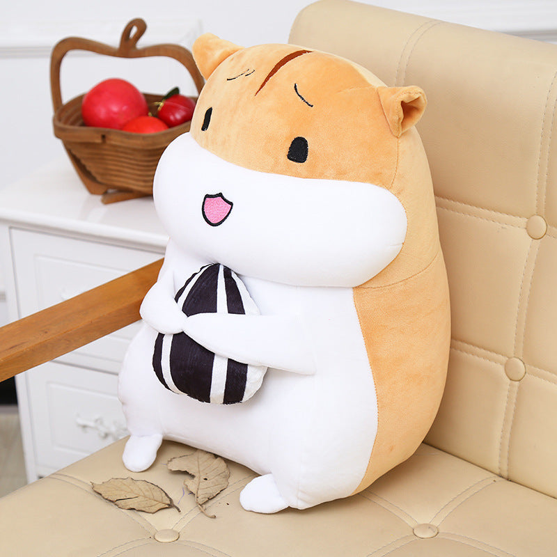 Plush doll cushion