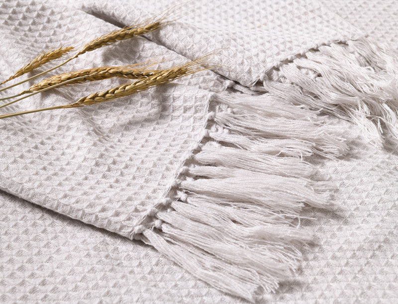 Minimalist wool throw

Cozy bed and sofa blanket