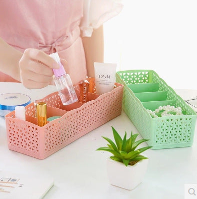 Stackable 5-Cell Drawer Organizer
