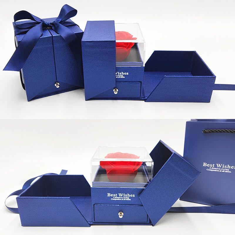 Elegant Valentine’s Day Eternal Flower gift symbolizing everlasting love.