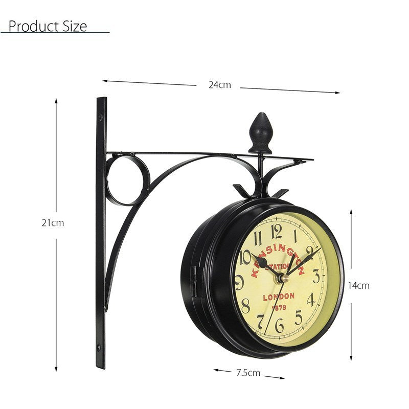  iron wall clock