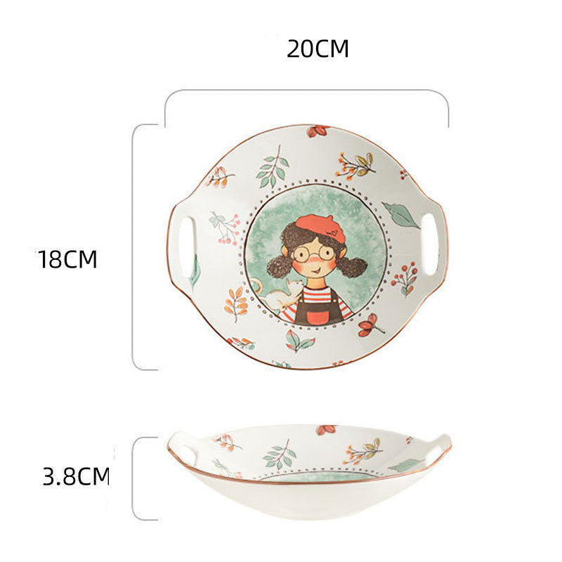 rice plate set