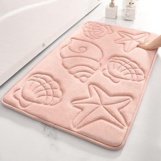 Soft bathroom mat

