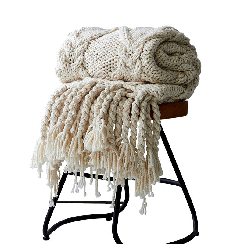 Handmade Knitted Blanket