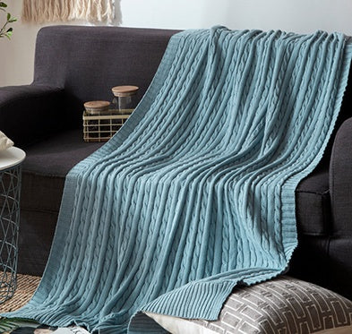 Solid color throw blanket

Breathable cotton throw