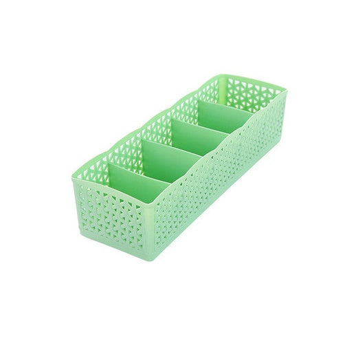 Stackable 5-Cell Drawer Organizer