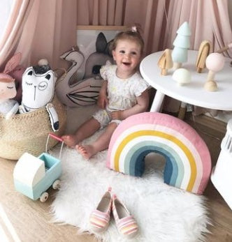 Soft baby toy pillow