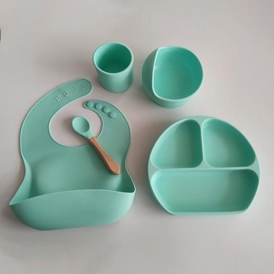 Silicone baby dinner plate

Baby feeding bowl and spoon