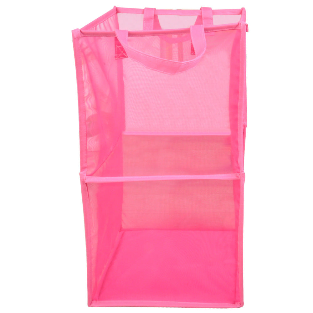 Washable bathroom hamper

