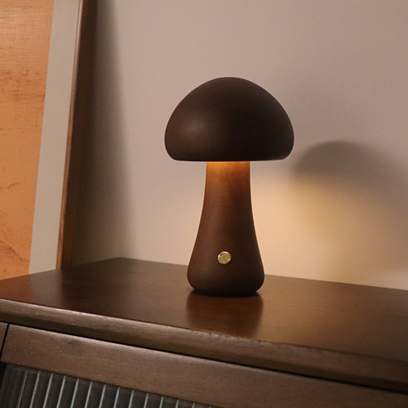 Mushroom LED Night Light – Touch Bedside Lamp - AVENWU