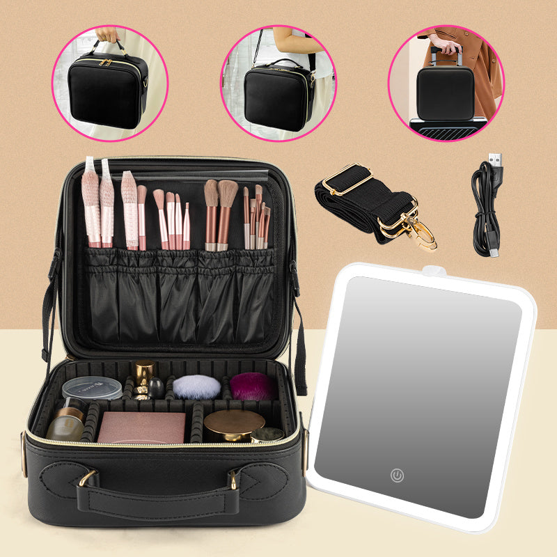LED makeup organizer