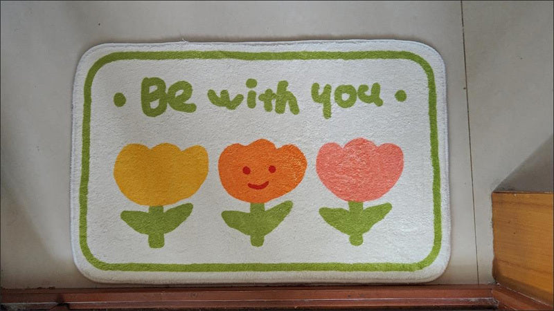 Bathroom absorbent mat

