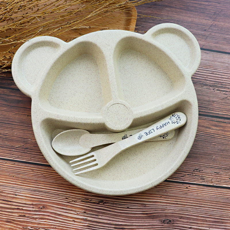 Baby feeding bowl and spoon

Kids training tableware set