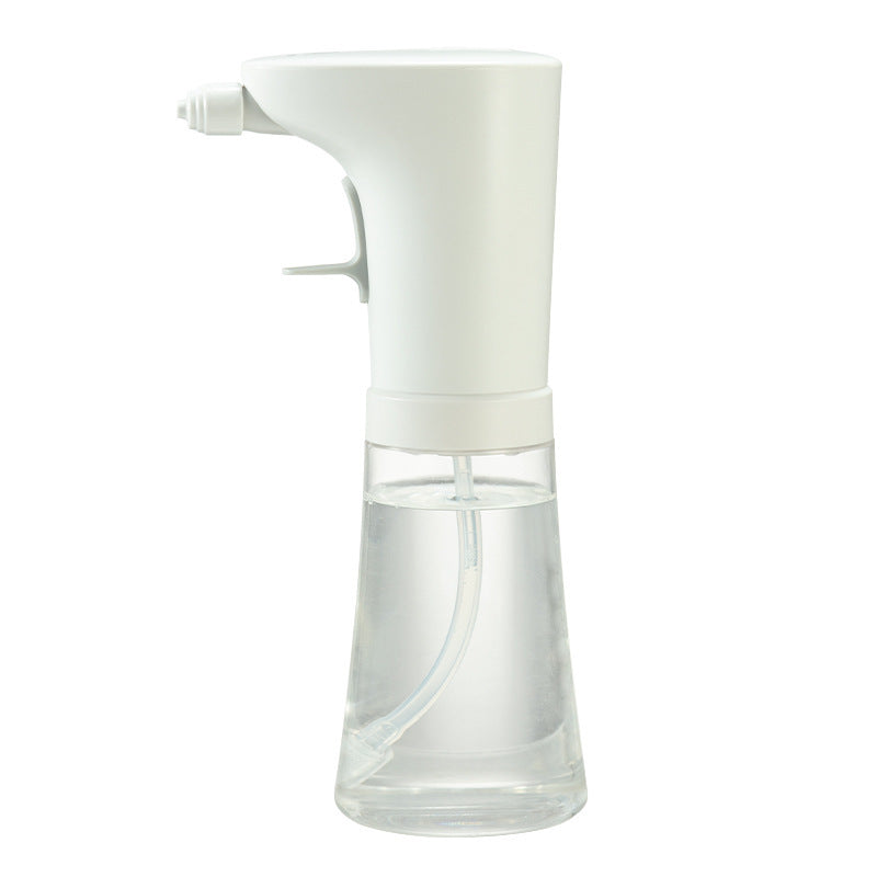 Flat soap pump
