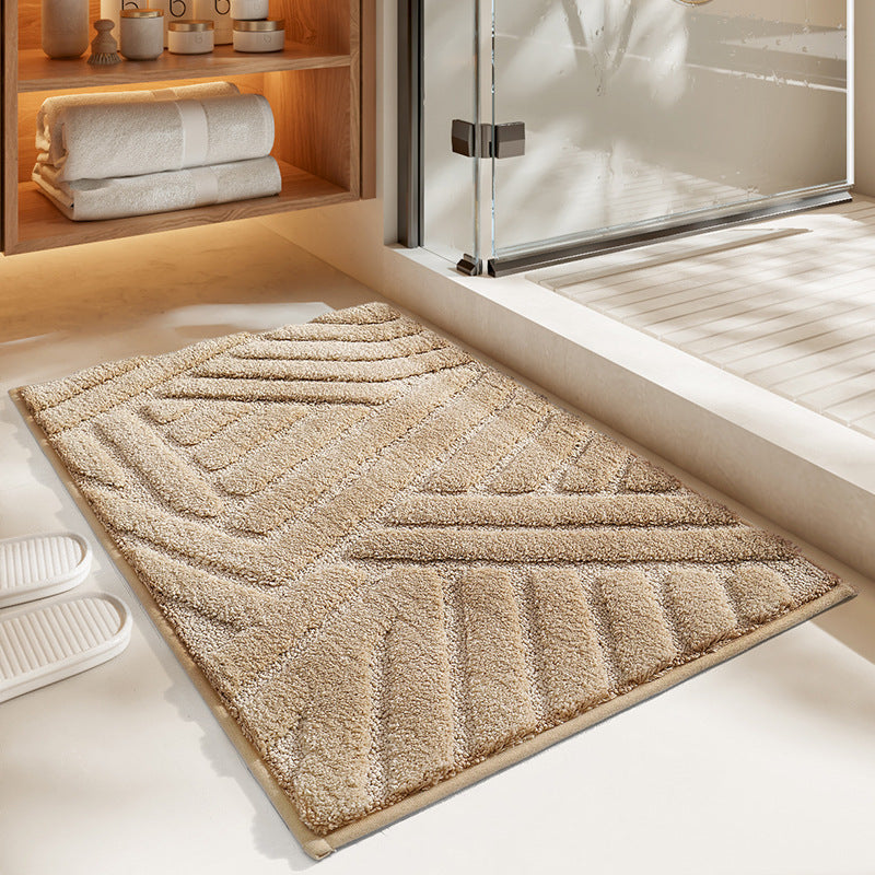 Non-slip bathroom mat

