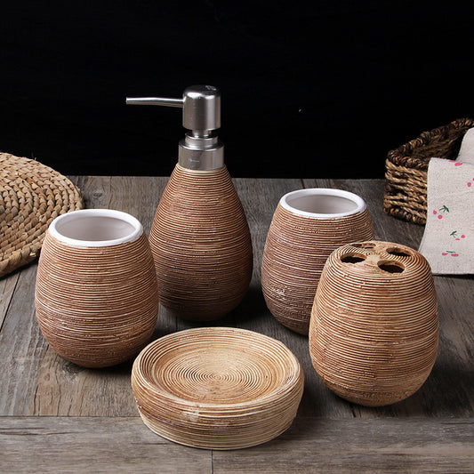 Ceramic countertop organizer