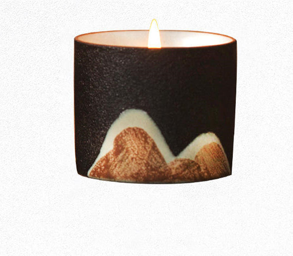 Scenic candle décor

