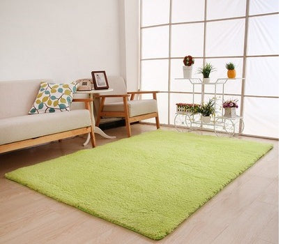 Premium White Plush Rug – Fluffy Soft Carpet for Living Room, Bedroom & Kitchen | Cozy & Elegant Home Décor Mat - AVENWU