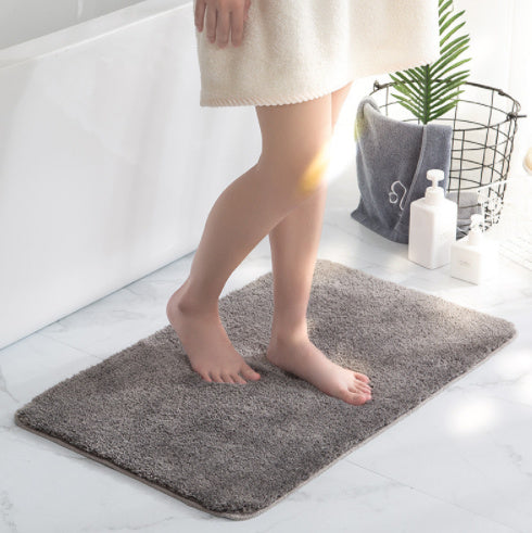 Soft bathroom mat


