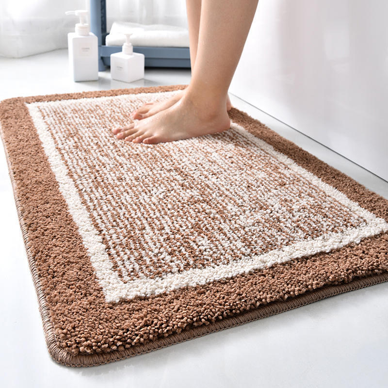 Soft bathroom mat

