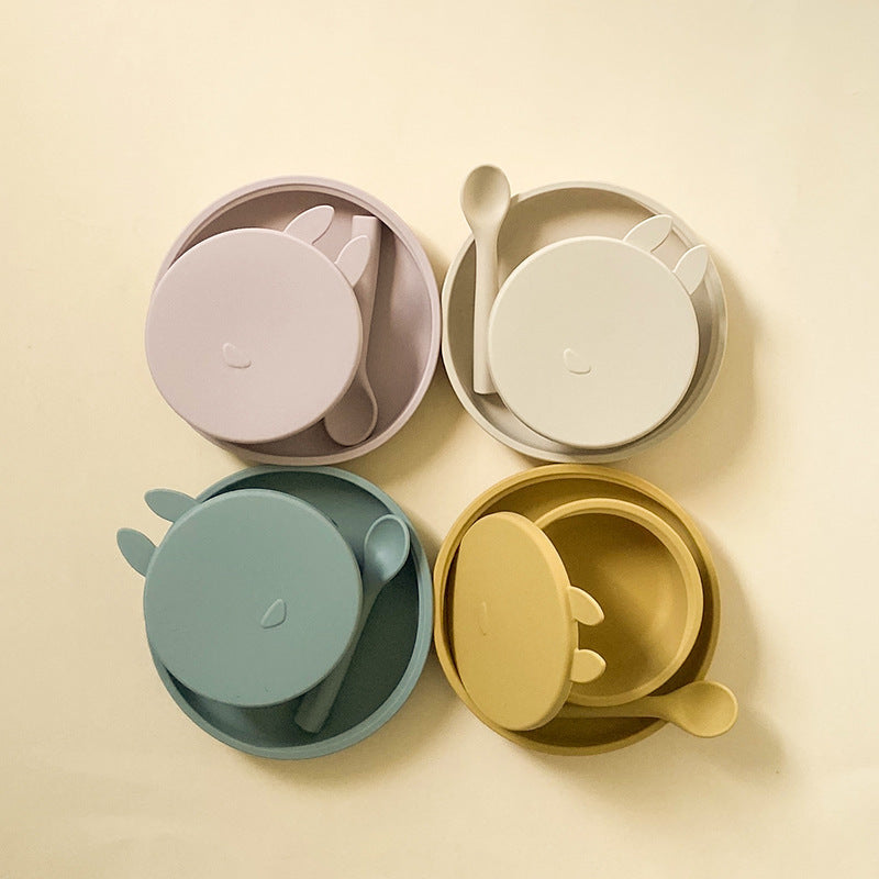 Silicone baby feeding set

Complementary food bowl