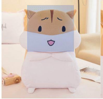 Plush doll cushion
