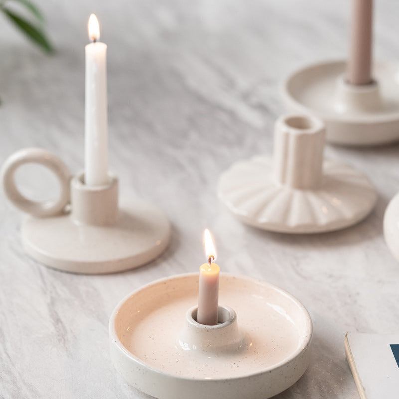  ceramic candle holder