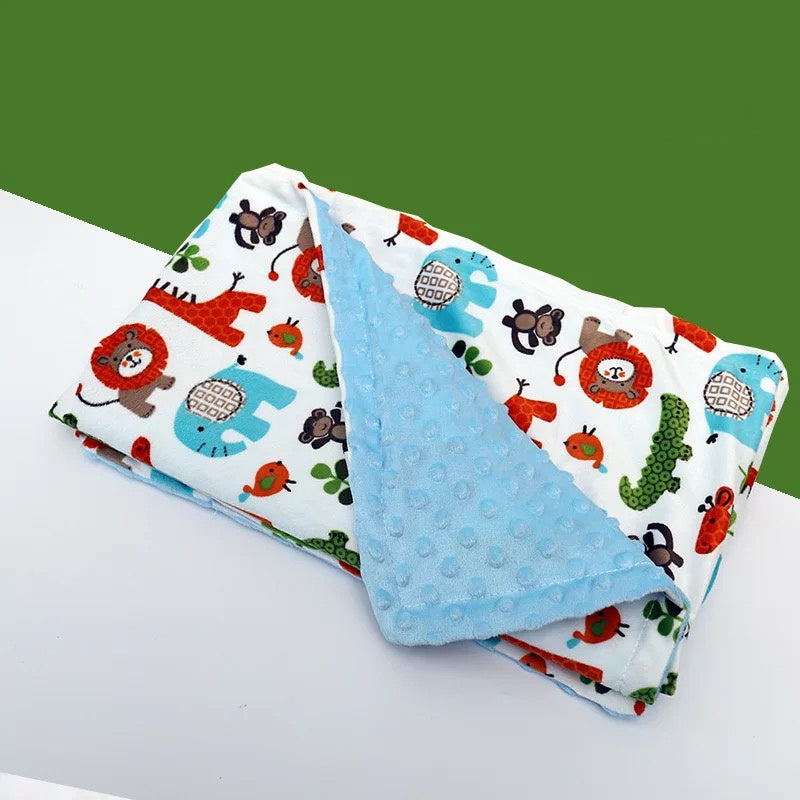 Flannel fleece baby blanket

Flamingo swaddle wrap