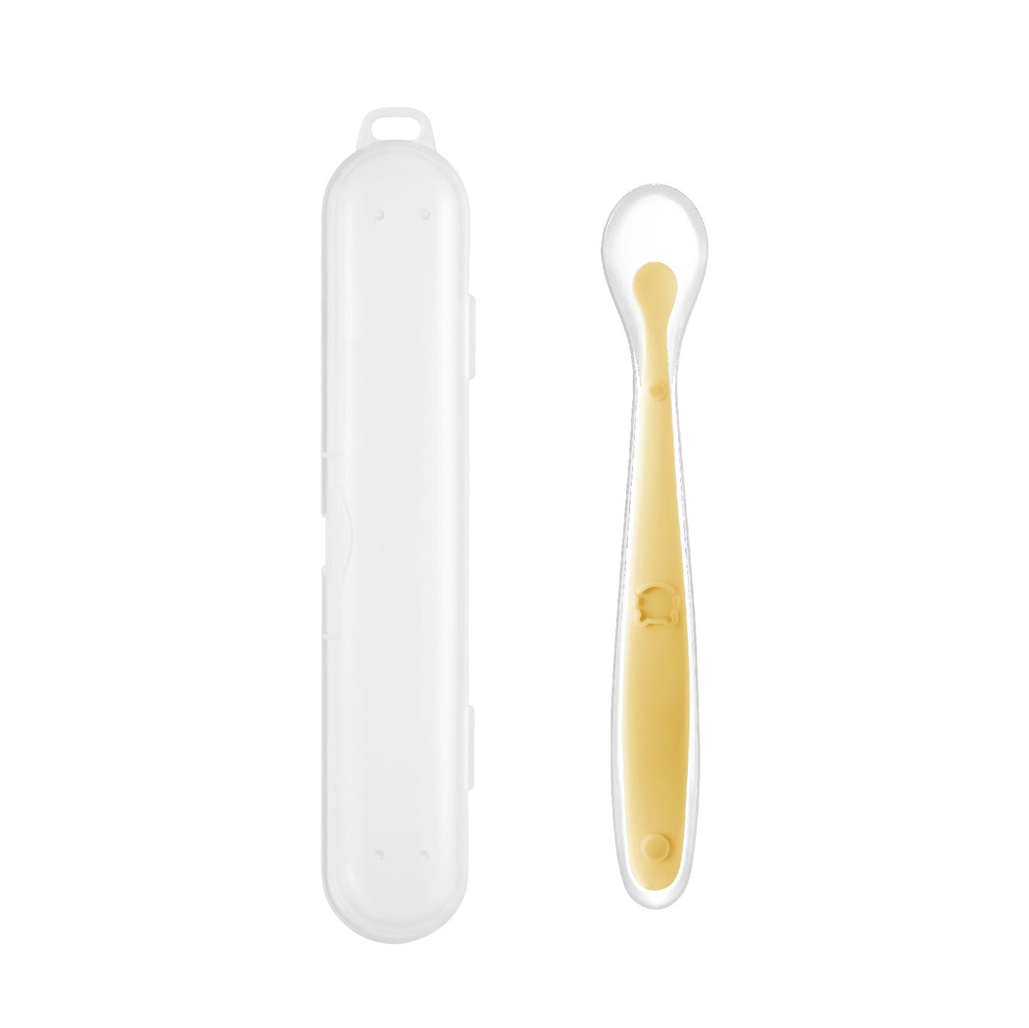 Baby food supplement spoon

Infant feeding spoon


