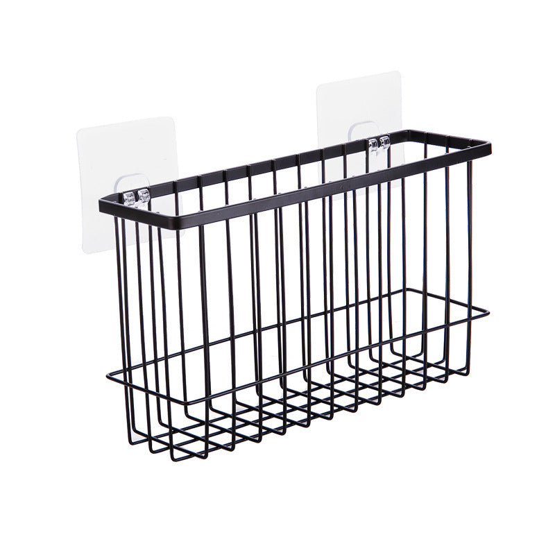 Iron bathroom storage rack