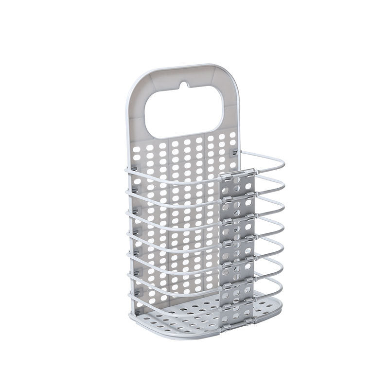 Laundry basket with handle