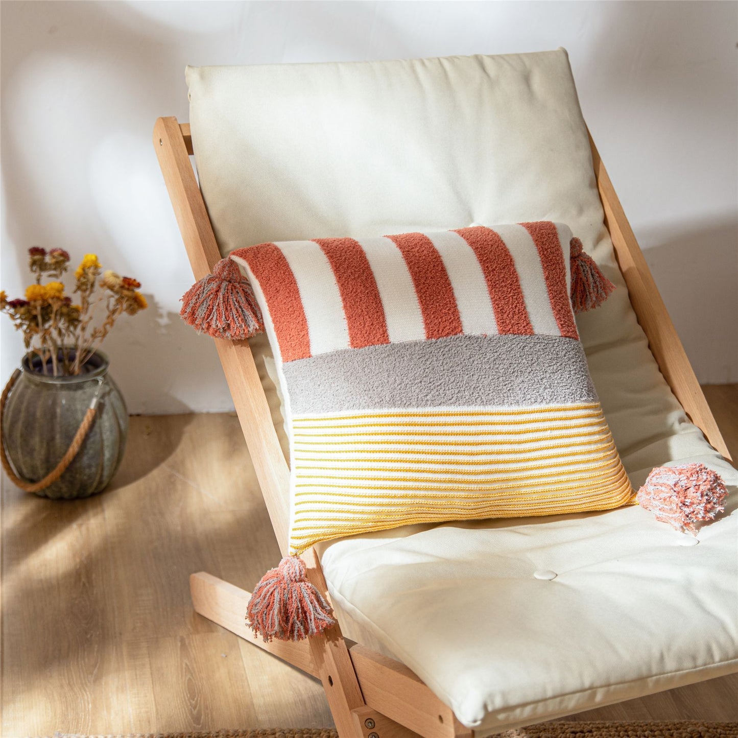 Modern Nordic Sofa Cushion Cover – Soft Textile Design - AVENWU