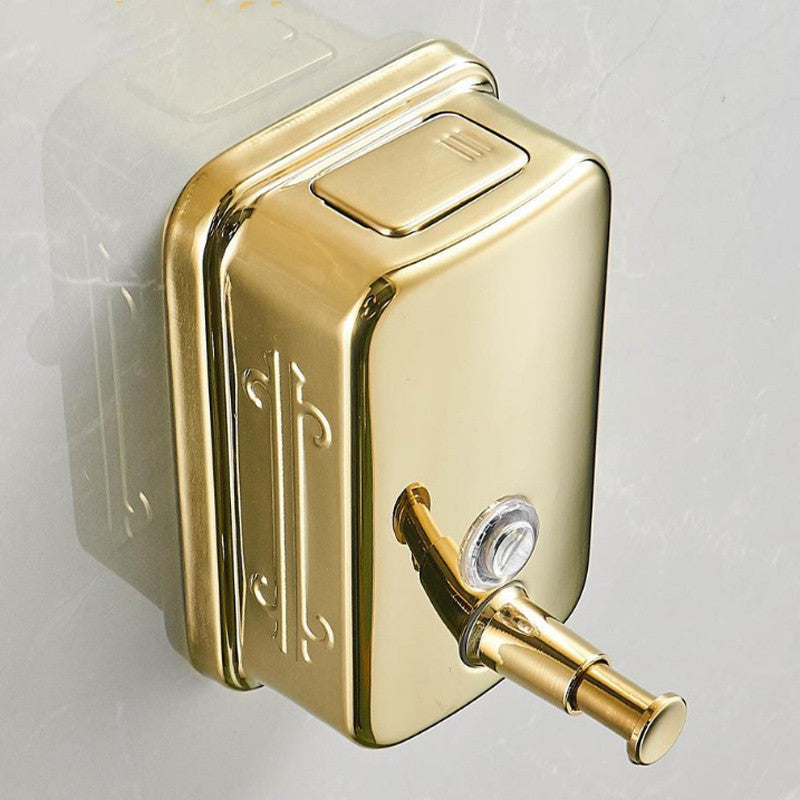 Pressing soap pump