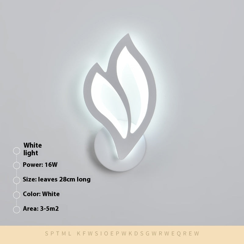 Minimalist Iron Wall Lamp – Bedside & Stair Light - AVENWU