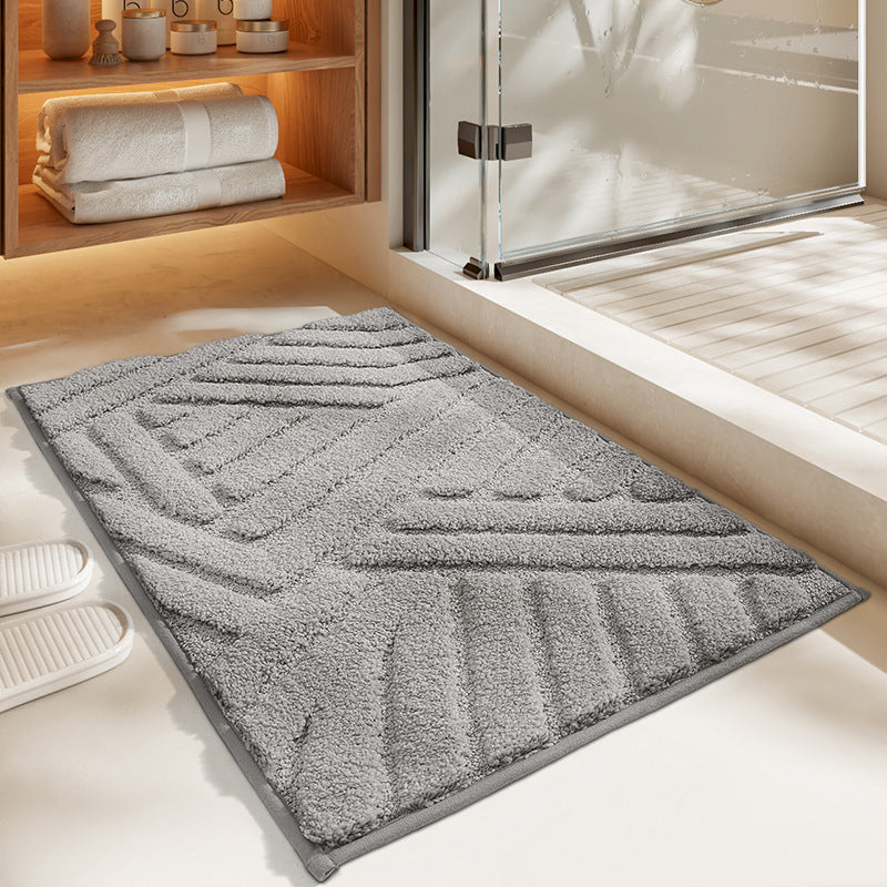 Non-slip bathroom mat

