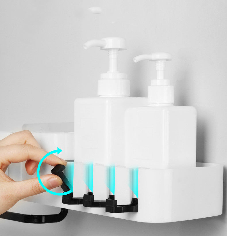 Wall-mounted storage rack