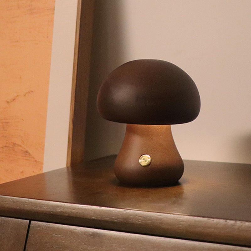 Mushroom LED Night Light – Touch Bedside Lamp - AVENWU