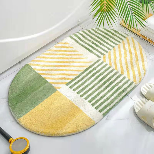 Toilet floor mat

