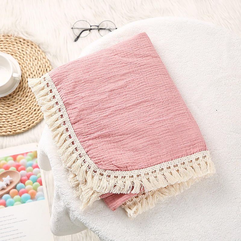 Tassel stroller blanket

Baby stroller wrap blanket

