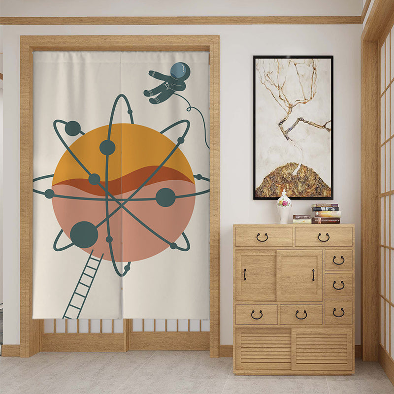 Custom Fabric Door Partition Curtain – Stylish Room Divider with Modern Utility - AVENWU