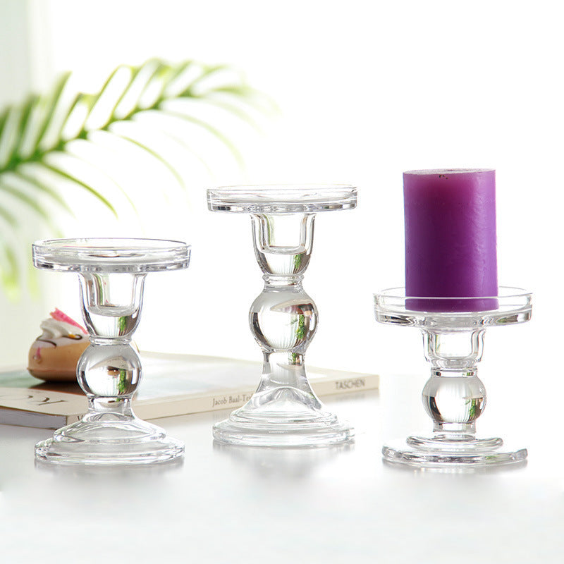glass crafts wax holder

