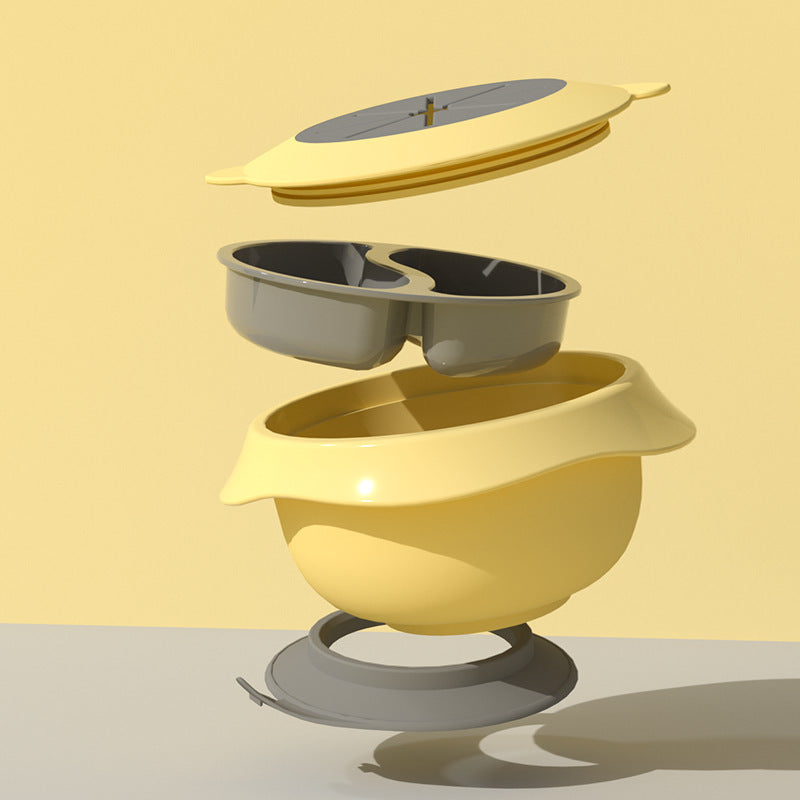 Portable snack bowl