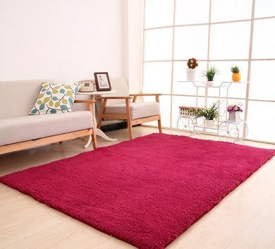 Premium White Plush Rug – Fluffy Soft Carpet for Living Room, Bedroom & Kitchen | Cozy & Elegant Home Décor Mat - AVENWU