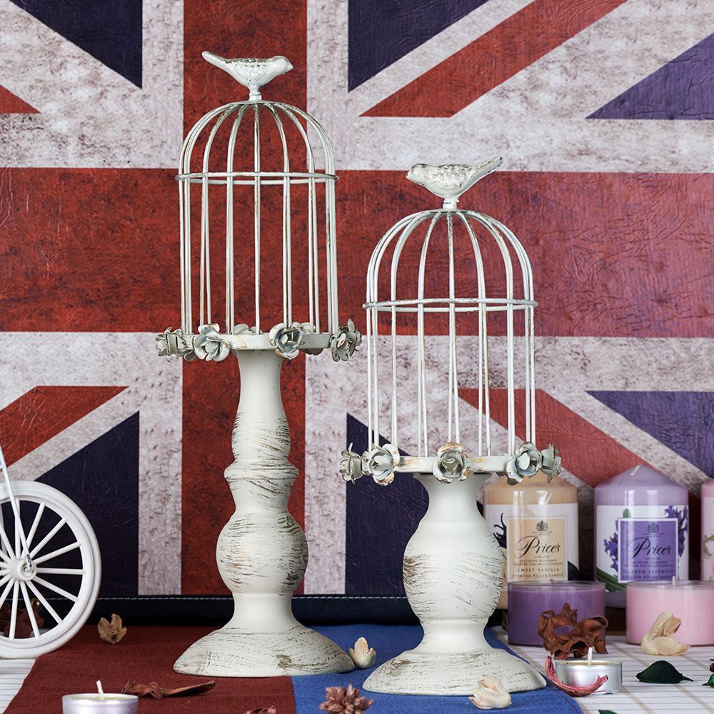 Metal candlestick stand

