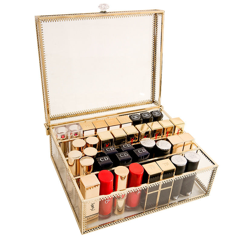 compact cosmetic storage box