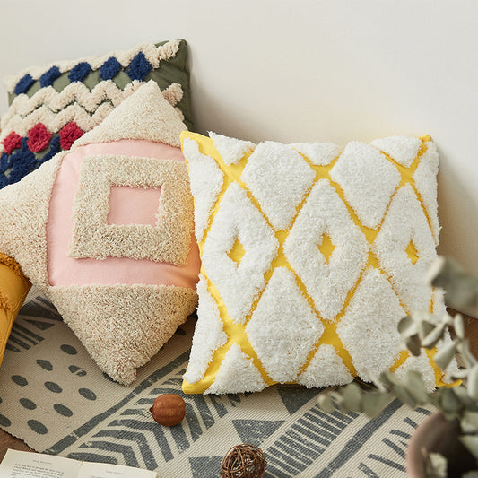 Simple Modern Luxury Cotton Throw Pillow Cover – 45x45cm - AVENWU