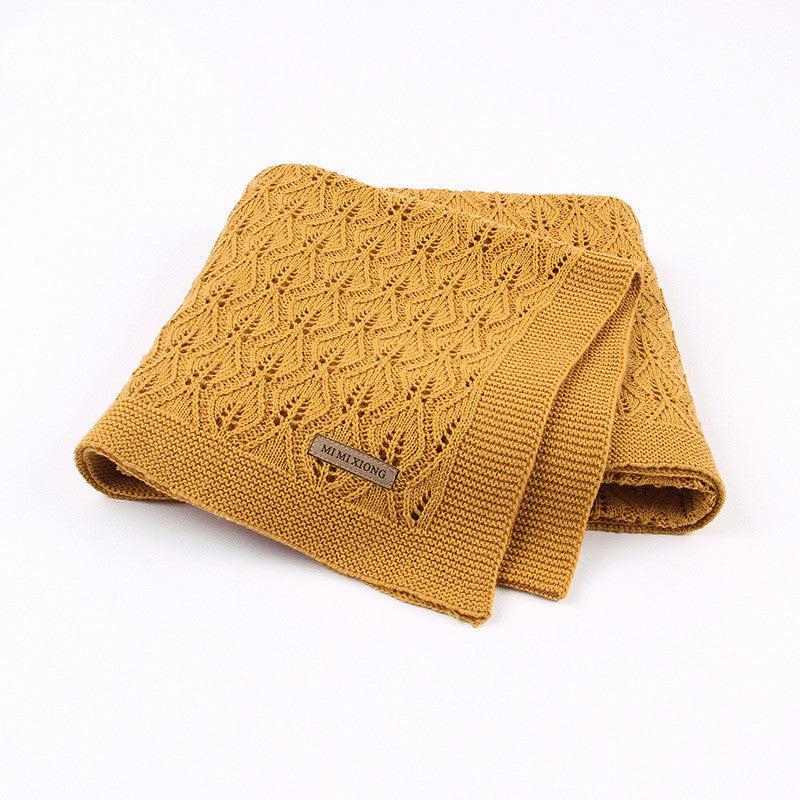 Leaves hollow blanket

Breathable baby blanket

