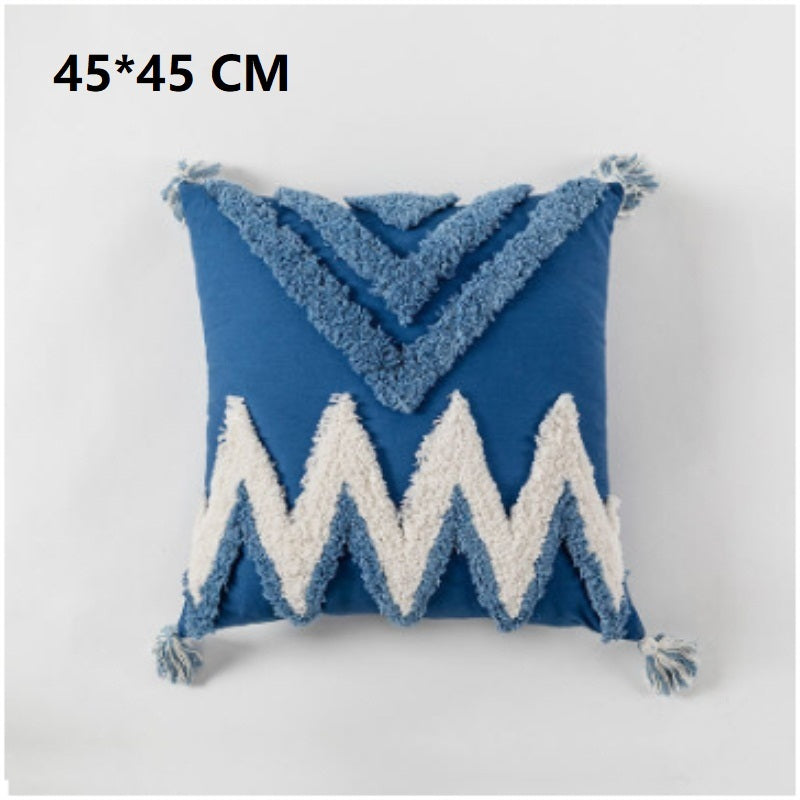 Ethnic Tassel Cushion